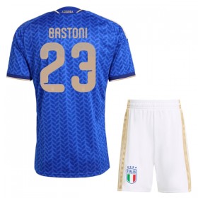 Camisetas Italia Bastoni 23 Primera Copa Mundial 2026 - Niño (+ Pantalones)