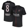 Camisetas Paris Saint Germain Fabian 8 4ª Jordan 2025/26 - Hombre