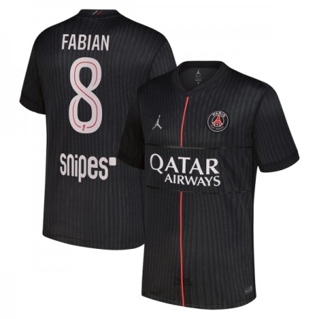 Camisetas Paris Saint Germain Fabian 8 4ª Jordan 2025/26 - Hombre