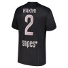 Camisetas Paris Saint Germain Hakimi 2 4ª Jordan 2025/26 - Hombre