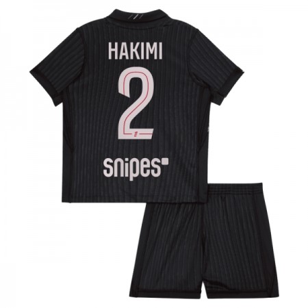 Camisetas Paris Saint Germain Hakimi 2 4ª Jordan 2025/26 - Niño (+ Pantalones)