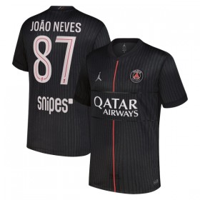 Camisetas Paris Saint Germain Joao Neves 87 4ª Jordan 2025/26 - Hombre