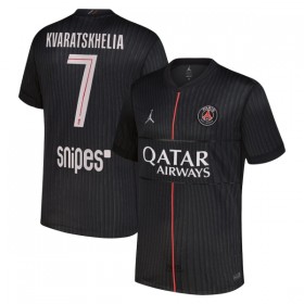 Camisetas Paris Saint Germain Kvaratskhelia 7 4ª Jordan 2025/26 - Hombre