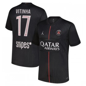 Camisetas Paris Saint Germain Vitinha 17 4ª Jordan 2025/26 - Hombre