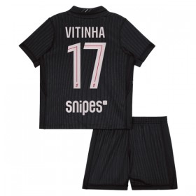 Camisetas Paris Saint Germain Vitinha 17 4ª Jordan 2025/26 - Niño (+ Pantalones)