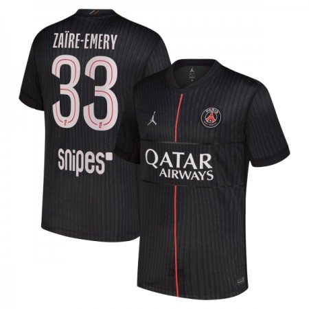 Camisetas Paris Saint Germain Zaire-Emery 33 4ª Jordan 2025/26 - Hombre