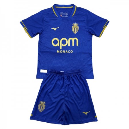 Camisetas AS Monaco Segunda 2025/26 - Niño (+ Pantalones)