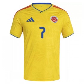Camisetas Colombia Luis Diaz 7 Primera Copa Mundial 2026 - Hombre