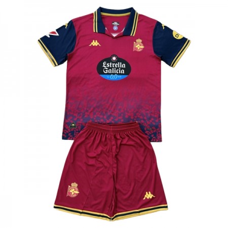 Camisetas Deportivo de La Coruna Segunda 2025/26 - Niño (+ Pantalones)