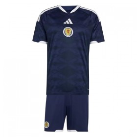 Camisetas Escocia Primera Copa Mundial 2026 - Niño (+ Pantalones)
