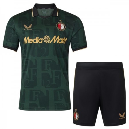 Camisetas Feyenoord Rotterdam 4ª 2025/26 - Niño (+ Pantalones)