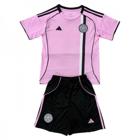 Camisetas Leicester City Tercera 2025/26 - Niño (+ Pantalones)