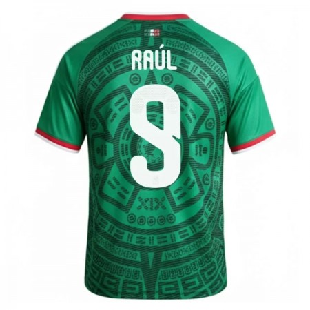 Camisetas México Raul 9 Primera Copa Mundial 2026 - Hombre