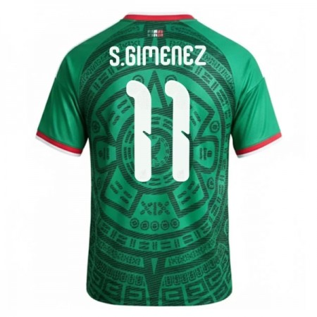 Camisetas México S.Gimenez 11 Primera Copa Mundial 2026 - Hombre