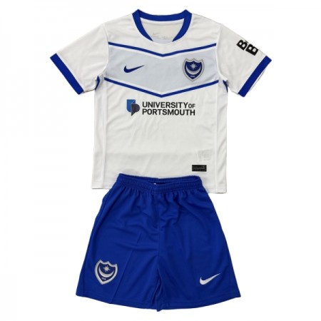 Camisetas Portsmouth Segunda 2025/26 - Niño (+ Pantalones)