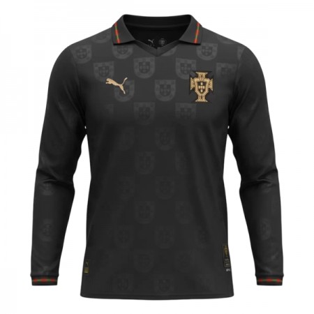Camisetas Portugal Black Panther Special Edition 2025/26 Manga Larga - Hombre