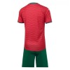 Camisetas Portugal Primera Copa Mundial 2026 - Niño (+ Pantalones)