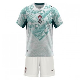 Camisetas Portugal Segunda Copa Mundial 2026 - Niño (+ Pantalones)