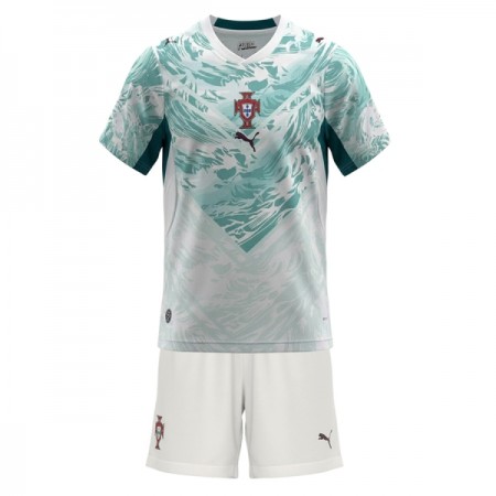 Camisetas Portugal Segunda Copa Mundial 2026 - Niño (+ Pantalones)