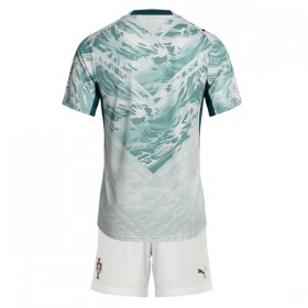 Camisetas Portugal Segunda Copa Mundial 2026 - Niño (+ Pantalones)