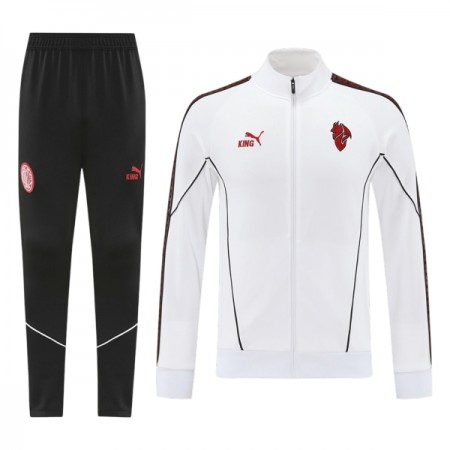 AC Milan Chaqueta De Entrenamiento Trajes 2025/26 Blanca - Hombre