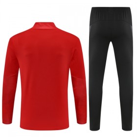 AC Milan Sudadera De Entrenamiento 2025/26 Roja Quarter-Zip - Hombre