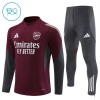 Arsenal Sudadera De Entrenamiento 2025/26 Roja Quarter-Zip - Niño