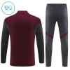 Arsenal Sudadera De Entrenamiento 2025/26 Roja Quarter-Zip - Niño