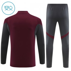 Arsenal Sudadera De Entrenamiento 2025/26 Roja Quarter-Zip - Niño