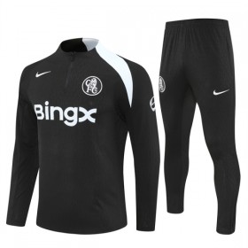 Chelsea Sudadera De Entrenamiento 2025/26 Negra Quarter-Zip - Hombre