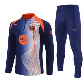 FC Barcelona Sudadera De Entrenamiento 2025/26 Azul Quarter-Zip - Hombre