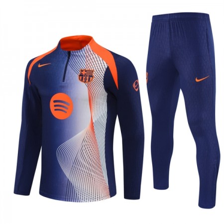 FC Barcelona Sudadera De Entrenamiento 2025/26 Azul Quarter-Zip - Hombre