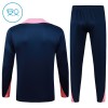 FC Barcelona Sudadera De Entrenamiento 2025/26 Azul Quarter-Zip - Niño