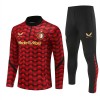 Feyenoord Rotterdam Sudadera De Entrenamiento 2025/26 Roja Quarter-Zip - Hombre