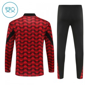 Feyenoord Rotterdam Sudadera De Entrenamiento 2025/26 Roja Quarter-Zip - Niño