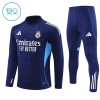 Real Madrid Sudadera De Entrenamiento 2025/26 Navy Quarter-Zip - Niño