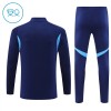 Real Madrid Sudadera De Entrenamiento 2025/26 Navy Quarter-Zip - Niño