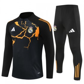 Real Madrid Sudadera De Entrenamiento 2025/26 Negra Quarter-Zip - Hombre
