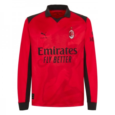 Camisetas AC Milan 4ª 2025/26 Manga Larga - Hombre