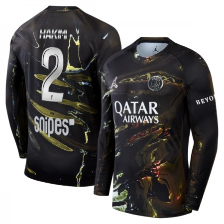 Camisetas Paris Saint Germain Hakimi 2 Night Edition 2025/26 Manga Larga - Hombre