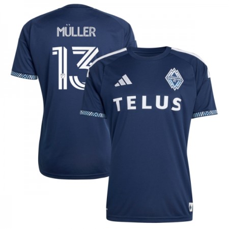 Camisetas Vancouver Whitecaps Muller 13 Segunda 2026 - Hombre