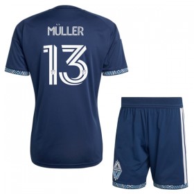 Camisetas Vancouver Whitecaps Muller 13 Segunda 2026 - Niño (+ Pantalones)