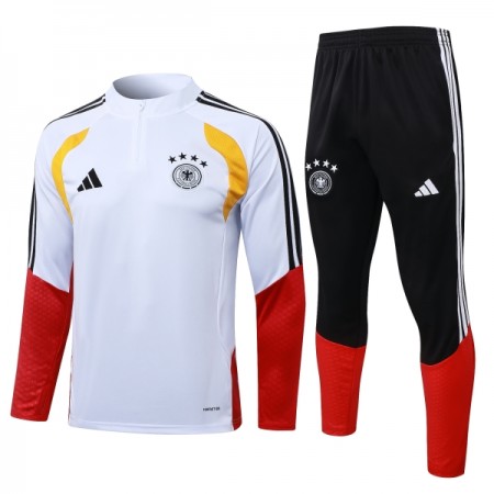 Alemania Sudadera De Entrenamiento 2026/27 Blanca Quarter-Zip - Hombre