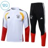Alemania Sudadera De Entrenamiento 2026/27 Blanca Quarter-Zip - Niño