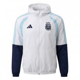 Argentina Chaqueta De Entrenamiento Con Capucha 2026/27 Blanca - Hombre