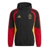 Bélgica Chaqueta De Entrenamiento Con Capucha 2026/27 Negra - Hombre