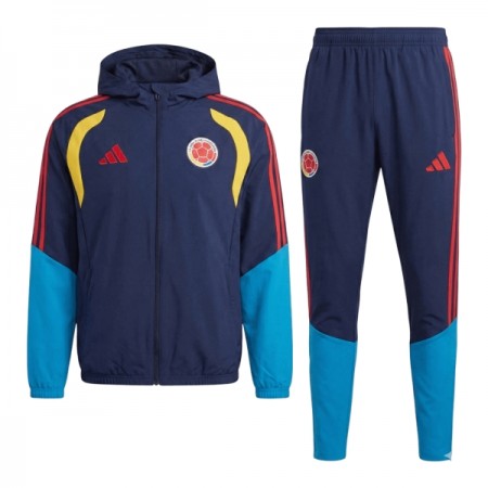 Colombia Chaqueta De Entrenamiento Con Capucha 2026/27 Navy - Hombre