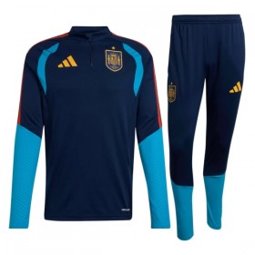 España Sudadera De Entrenamiento 2026/27 Navy Quarter-Zip - Hombre