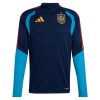 España Sudadera De Entrenamiento 2026/27 Navy Quarter-Zip - Hombre