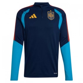 España Sudadera De Entrenamiento 2026/27 Navy Quarter-Zip - Hombre